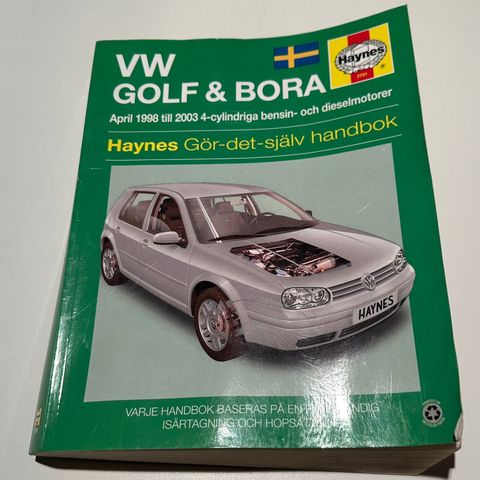 Haynes service og reparasjonsmanual