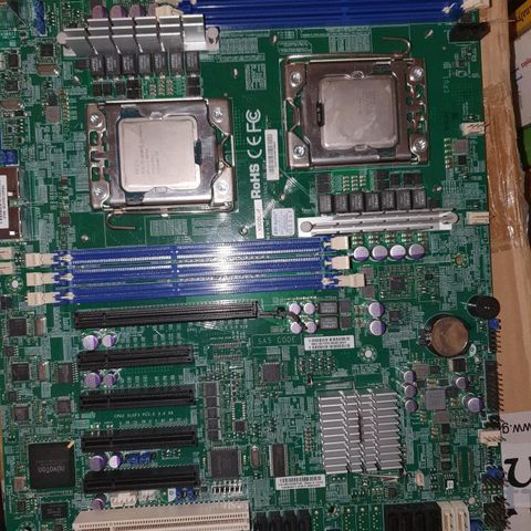 Supermicro X9DBL-iF (LGA1356) m/2x CPUer selges