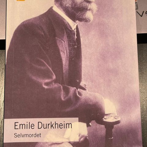 Durkheim Selvmordet