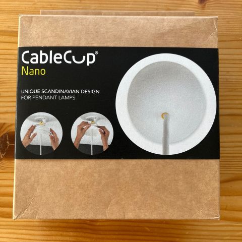 Cable cup hvit