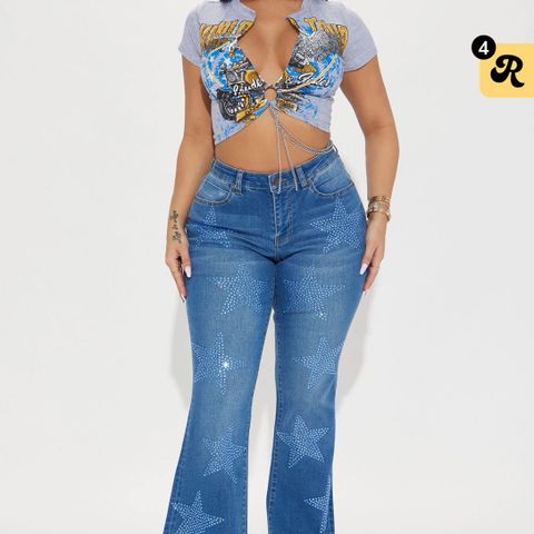 Star jeans flare ubrukt