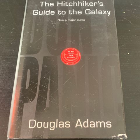 The Hitchhickers Guide to the Galaxy (hardcover)
