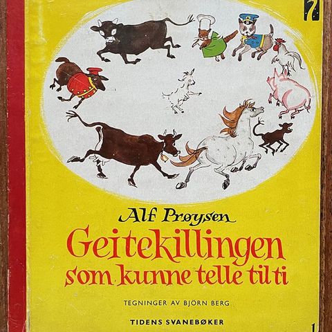 Alf Prøysen - Geitekillingen som kunne telle til ti (Tidens Svanebøker)