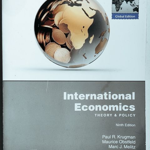 International Economics - Theory & Policy