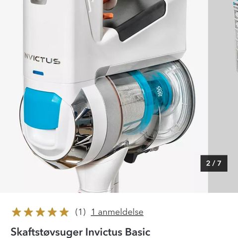 Invictus Basic skaftstøvsuger