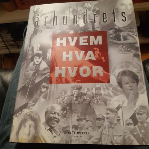 Århundrets Hvem Hva Hvor. Utgitt 1999.