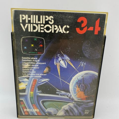 Philips videopac nr 34 Satlitte attack