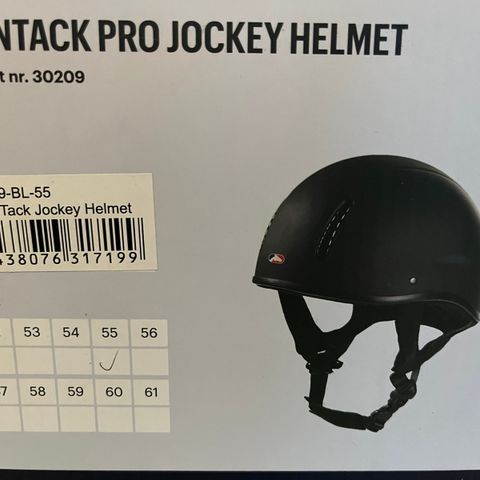 Finntack Pro Jockey Hjelm