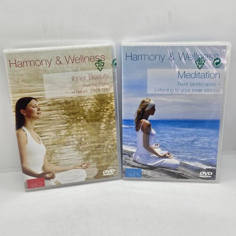 *ny* 2 stk Harmony & Wellness dvd