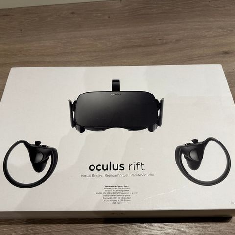 Oculus Rift med tre sensorer