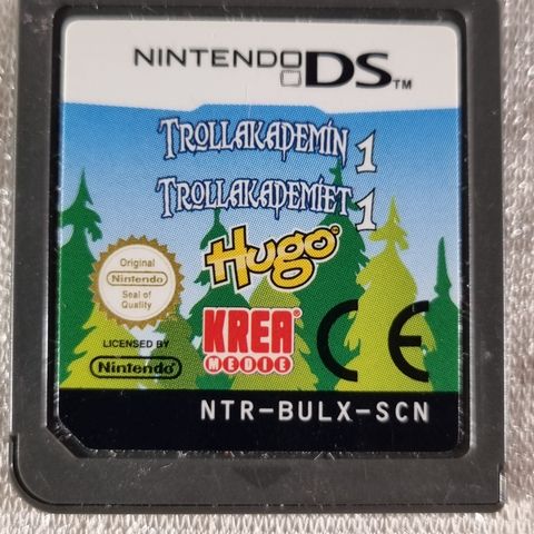 Hugo Trollakademiet 1 Nintendo DS spill