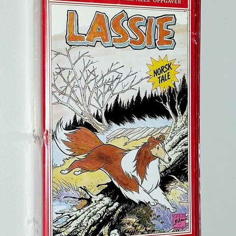 VHS SMALL BOX.LASSIE.