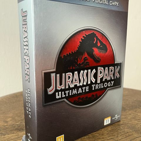 Jurassic Park Blu-Ray Samleboks! Norsk!