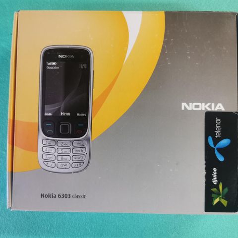 Ulåst Nokia 6303 classic