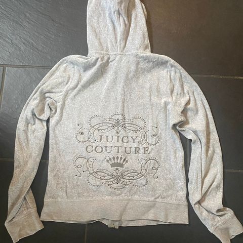 Juicy Couture lyse grå jakke