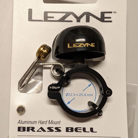 LEZYNE CLASSIC BRASS BELL RINGEKLOKKE - HARD MOUNT