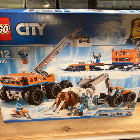 Lego city 60195 mobile arctic exploration. ny uåpnet
