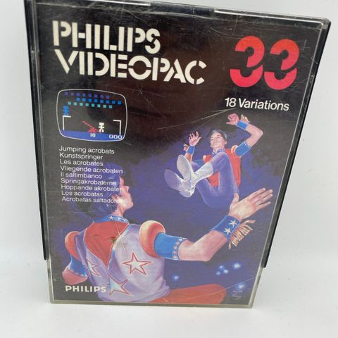 Philips Videopac nr 33 Jumping Acrobats