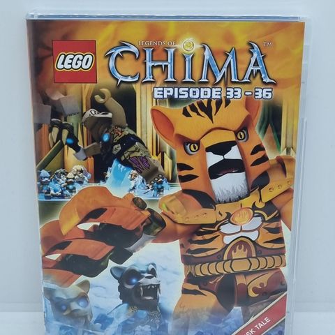 Legends of Chima episode 33-36. Dvd