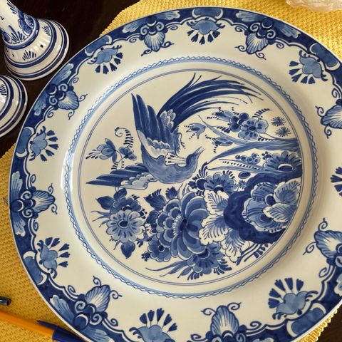 Delft orginale tallerkner selges