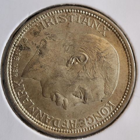 Danmark sølv 2-krone 1916