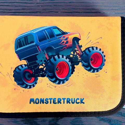 Monster Truck pennal - *HELT NY!*