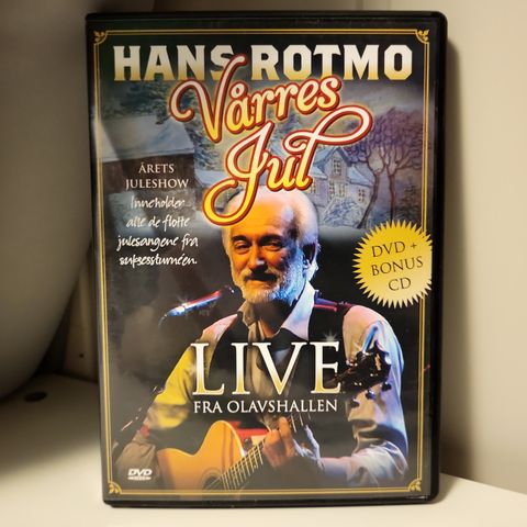 Hans Rotmo  - Vårres Jul, DVD + CD