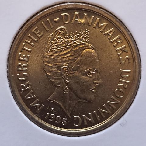 Danmark jubileumsmynt 20 kroner 1995 Prins Joachims bryllup