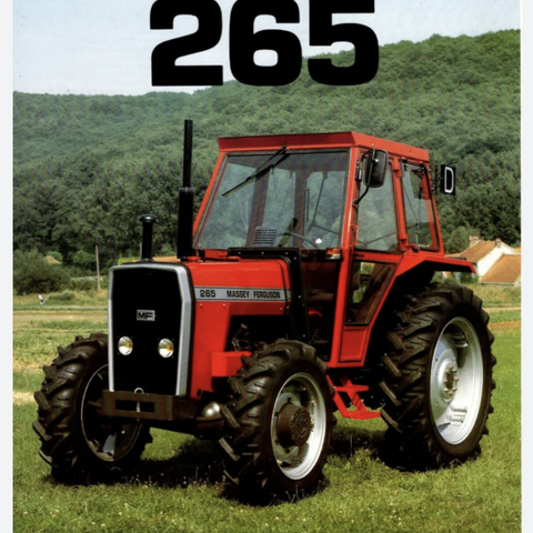 Massey Ferguson 265. 4x4