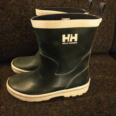 Helly Hansen regnstøvler i str 34