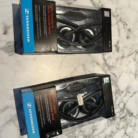 Nye Sennheiser hodetelefoner