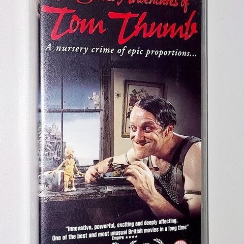 VHS SMALL BOX.THE SECRET ADVENTURES OF TOM THUMB.