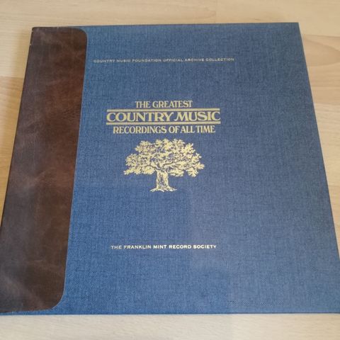 The Greatest Country Music Recordings Of All Time, The Franklin Mint Record