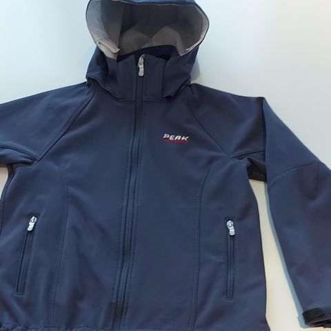 Peak Performance softshelljakke. Str 150