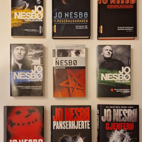 Jo Nesbø bøker