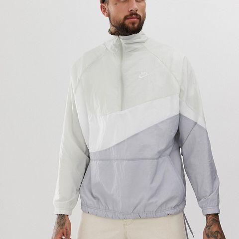 NIKE SWOOSH WOVEN HALF-ZIP JACKET