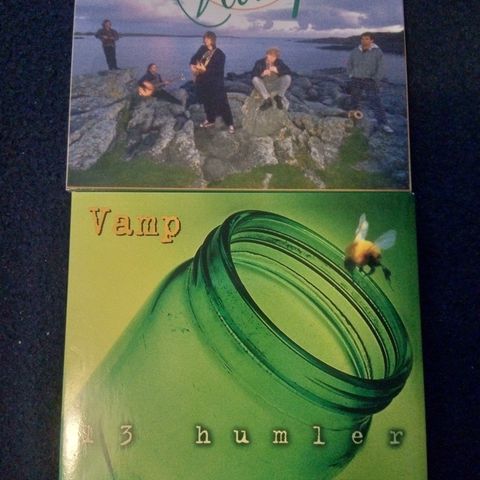 Vamp CD-samling + konserthefte