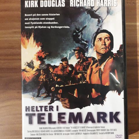 "Helter i Telemark" (1965) DVD norsk tekst
