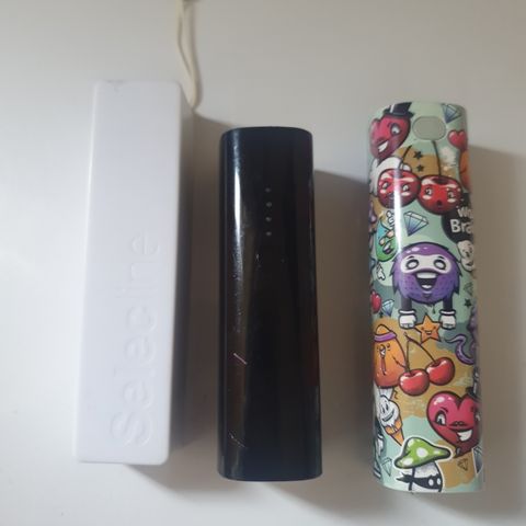 3 external batteri