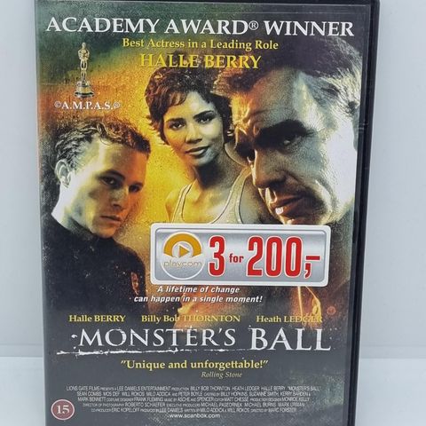 Monster's ball. Dvd