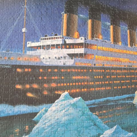 Puslespill - Titanic 1000 brikker
