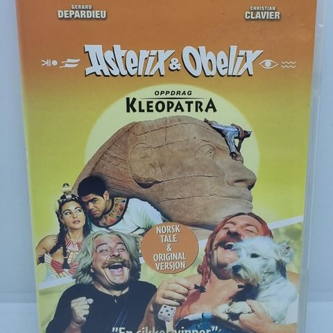 Asterix og Obelix. Oppdrag Kleopatra. Dvd