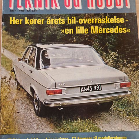 Teknik og hobby Nr 1, 1969