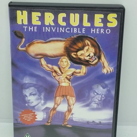 Hercules, The invincible hero. Dvd