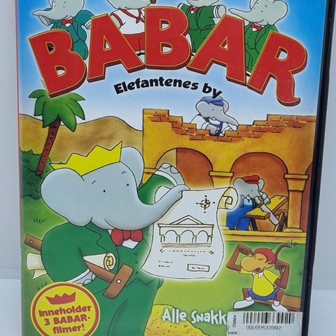 Babar, Elefantenes by. Dvd