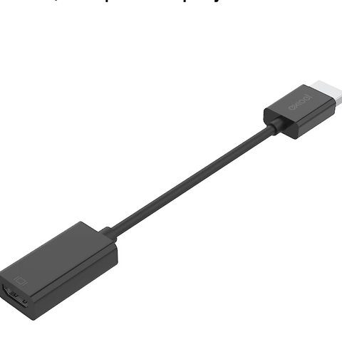 DisplayPort til HDMI Adapter