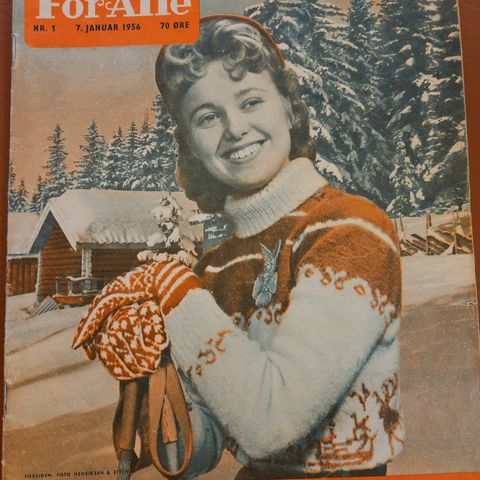 Magasinet for alle, Nr 1 1956