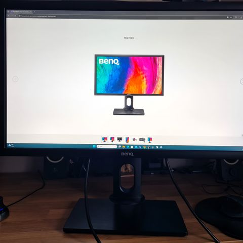 27" skjerm Benq pd2700q