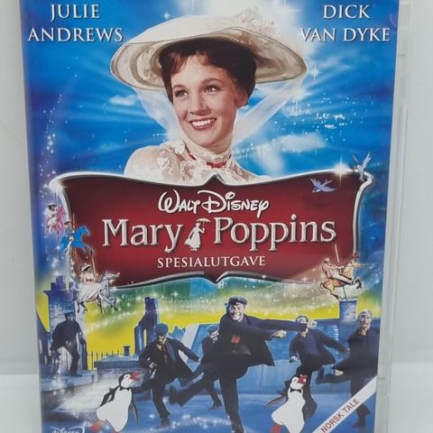 Mary Poppins spesialutgave. Dvd