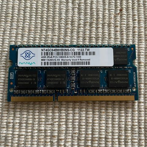 Nanya 4gb Ram Memory DDR3